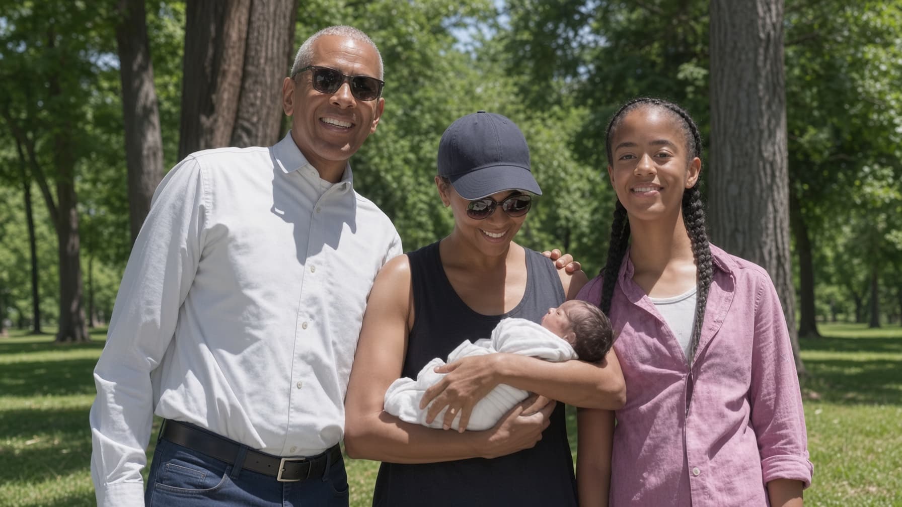 Michelle Obama Meets Newborn: Motherhood Reflection