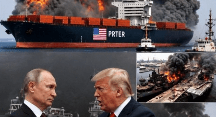 BREAKING NEWS :TWO HOURS AGO! US MILITARY AMMUNITION SHIP SINKS WITH 10 TONS OF WEAPONS