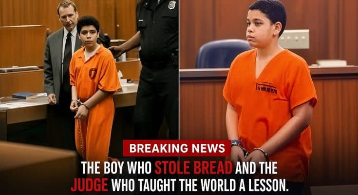 (-) The boy who stole bread and the judge who taught the world a lesson