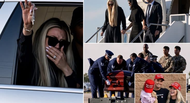 30 Minutes ago in Utah, Charlie Kirk\’s wife was confirmed as
