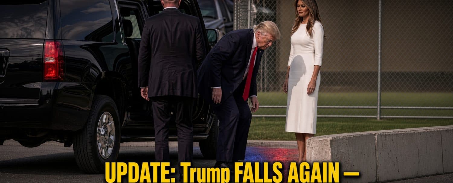 (-)Trump FALLS AGAIN — Doctor Speaks Out!