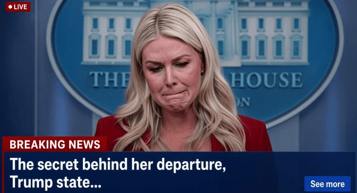 🔥 BREAKING UPDATE: The secret behind her departure, Trump state