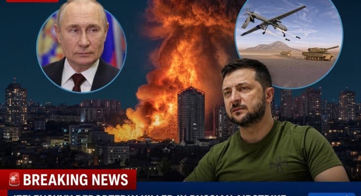 BREAKING: Zelenskyy Reportedly Killed in Russian Airstrike — Shocking Reports Emerge!