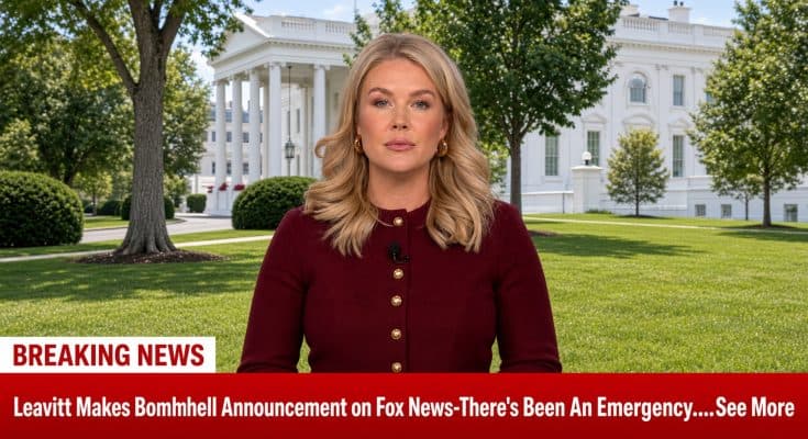 Leavitt Returns to Blast āDerangedā Algae Protesters at Reflecting Pool