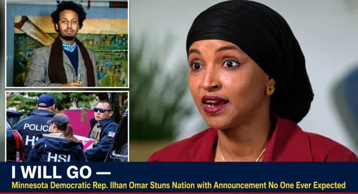 I WILL GO — Minnesota Democratic Rep. Ilhan Omar Stuns Nation with Announcement No One Ever Expected
